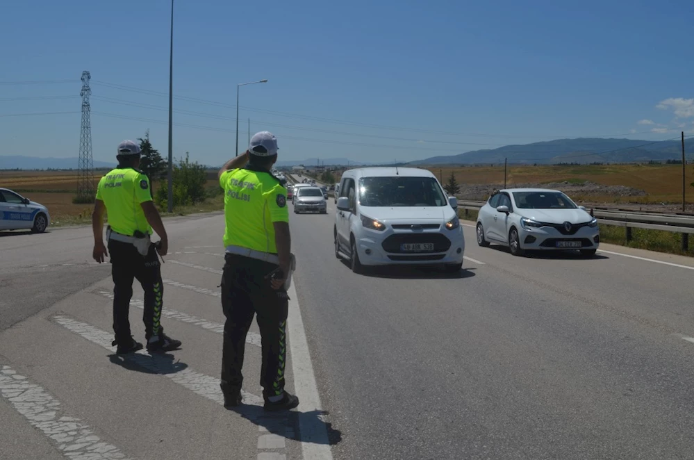 Ankara-Samsun kara yolu Amasya geçişinde trafik önlemleri artırıldı
