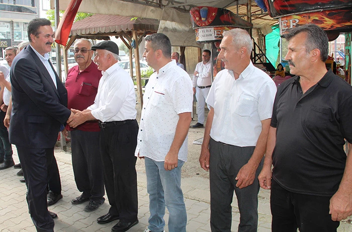 AK Parti Taşova İlçe Başkanlığı bayramlaşma programı düzenledi