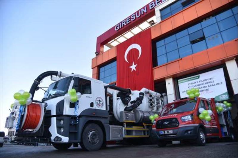 Giresun Belediyesinin araç filosu artıyor